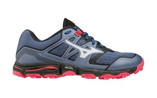 MIZUNO WAVE HAYATE 6 AZUL NEGRO MUJER J1GK2072 38