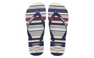 Havaianas INFRADITO HAVAIANAS TOP NAUTICAL BIANCO BLU NAVY