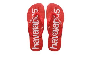 Havaianas SANDALI TOP LOGOMANIA ROSSO