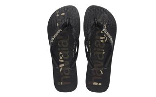 Havaianas INFRADITO TOP LOGOMANIA NERO BIANCO