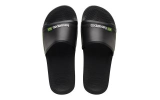 Havaianas FLIP-FLOPS SLIDE BRAZIL BLACK