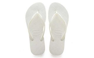 Havaianas WHITE SLIM FLIP-FLOPS WOMAN