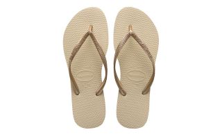Havaianas FLIP-FLOPS SLIM BEIGE GOLD WOMAN