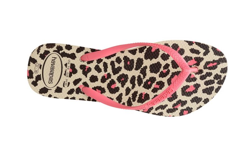 havaianas slim flatform animals