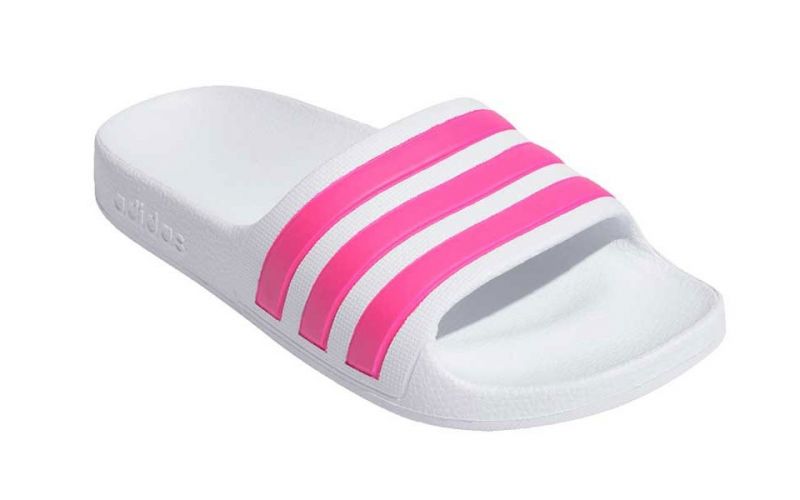 Chanclas ADIDAS Adilette aqua blanco rosa niña - Excelente confort