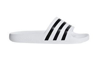 adidas CHANCLAS ADILETTE AQUA BLANCO NEGRO