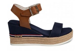 US POLO ASSN ESPADRILLE MICHELA MARINEBLAU DAMEN