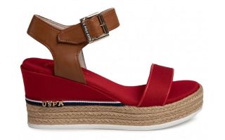 US POLO ASSN ESPADRILLE MICHELA ROT DAMEN
