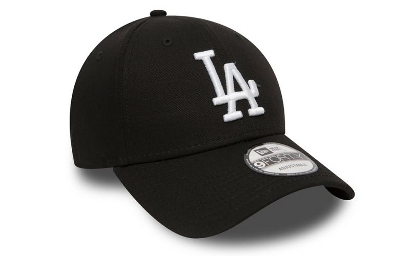Gorra League Essential 9forty Negro Blanco
