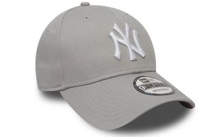 GORRA NY YANKEES ESSENTIAL 9FORTY GRIS BLANCO