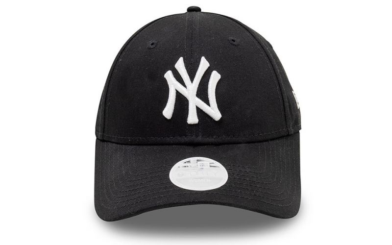Gorra League Essential 9forty Negro Blanco Mujer