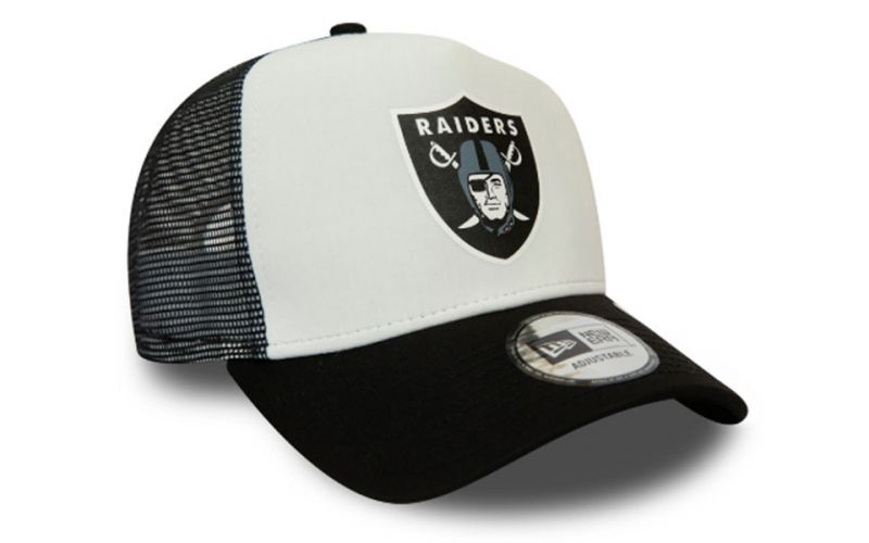 Casquette Las Vegas Raiders Team Colour Block 9forty Af Trucker Blanc Noir