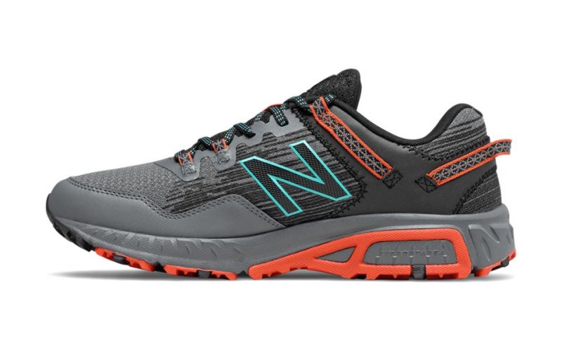 new balance gris y naranja