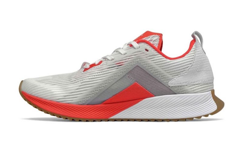 New Balance FuelCell echolucent white red woman Stability