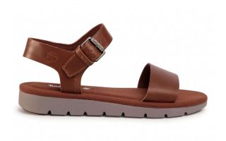 Timberland SANDALI LOTTIE LOU 1BAND MARRONE DONNA