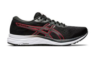 ASICS GEL EXCITE 7 NEGRO ROJO 1011A657.004