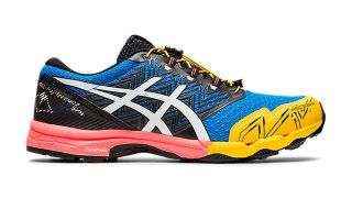 ASICS GEL FUJITRABUCO SKY AZUL BLANCO 1011A900.400