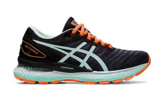 ASICS GEL NIMBUS 22 NEGRO MENTA MUJER 1012A587.003