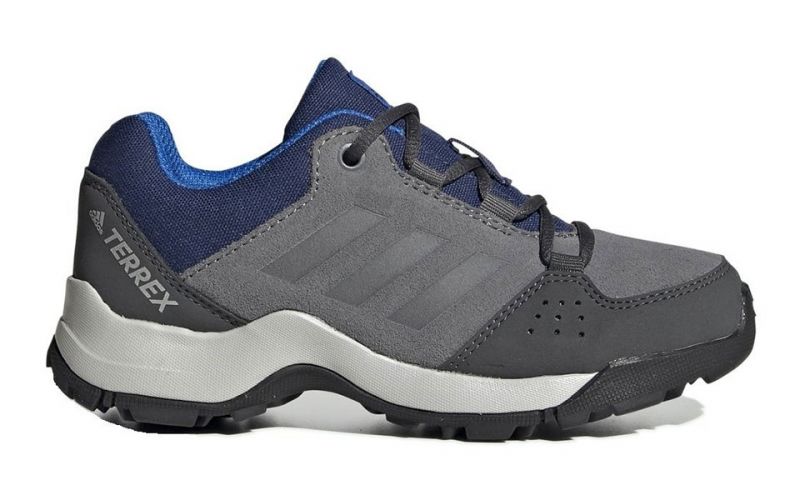 Terrex Hyperhiker Low Leather Gris Azul Nino Ef2535