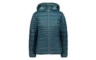 CMP CHAQUETA SNAPS HOOD AZUL GRIS MUJER