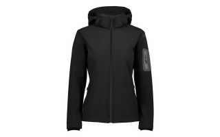 CMP CHAQUETA CMP ZIP HOOD NEGRO MUJER