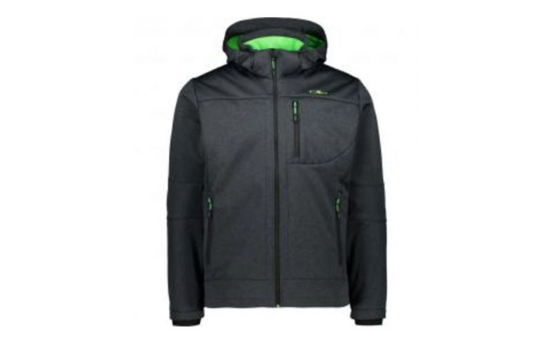 Chaqueta Cmp Softshell Gris Verde