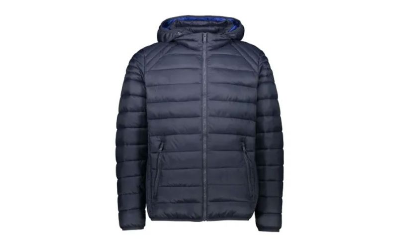 Chaqueta Zip Hood Azul Marino