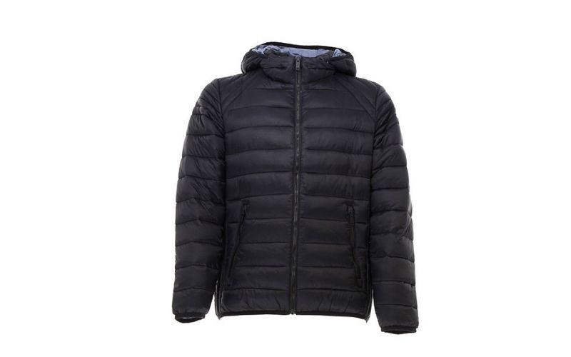 Veste Man Zip Hood Noir