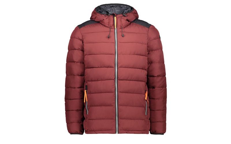 Chaqueta Cmp Con Capucha Borgona