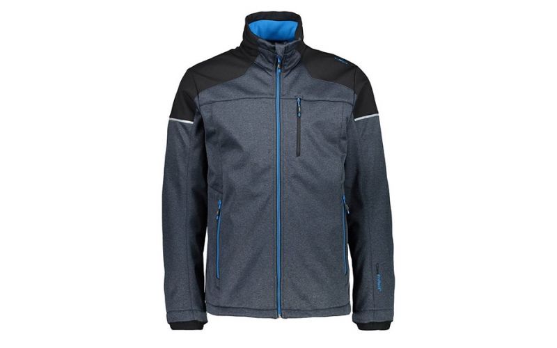 Veste Softshell Gris Bleu