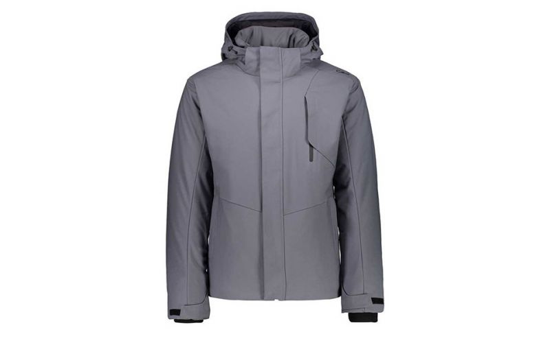 Chaqueta Zip Hood Gris