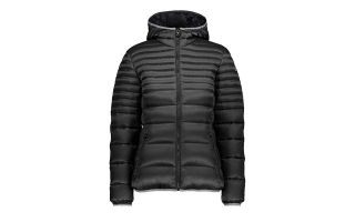 CMP CHAQUETA FIX HOOD NEGRO MUJER