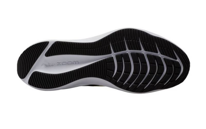 Nike Zoom Winflo 7 negro amarillo - Corre largas distancias