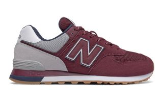 NEW BALANCE ML574 ROJO VINO GRIS ML574GRD