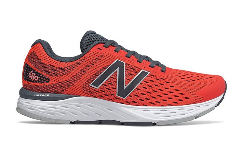 New Balance 680 V7 naranja - Diseño llamativo