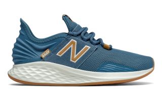 NEW BALANCE FRESH FOAM ROAV BACKPACK AZUL GOLD MUJER WROAVBL