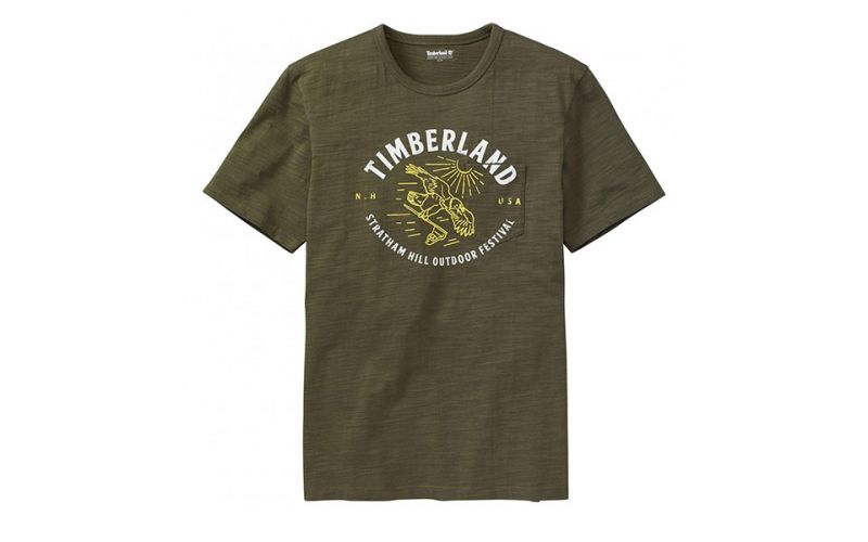T-shirt Outdoor Fest Vert