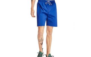 Timberland SWIM SHORTS SUNAPEE LOGO 5" BLUE