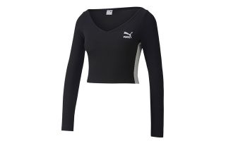 Puma CAMISETA CLASSICS NEGRO MUJER