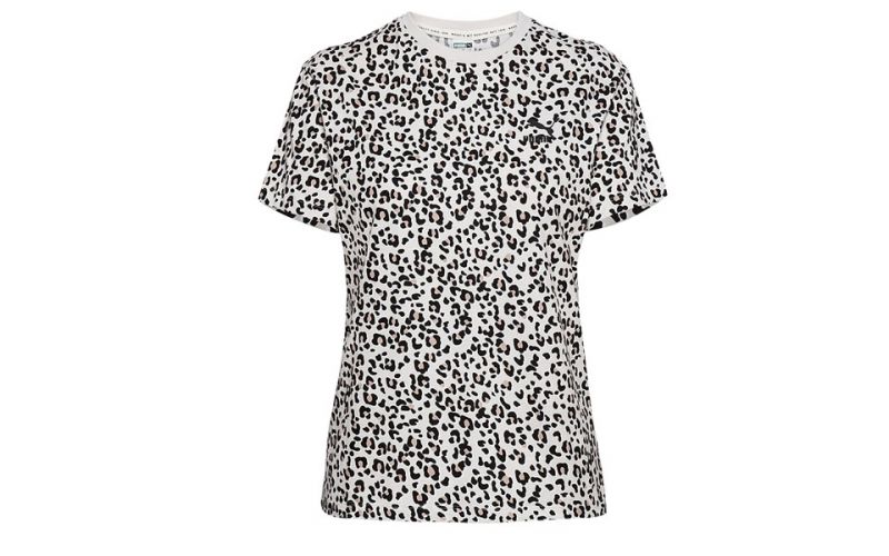 T-shirt Classics Aop Gris Femme
