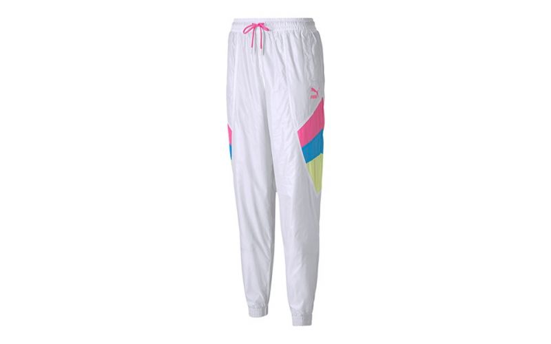 Pantalon Puma Tfs Track Woven Blanco Mujer