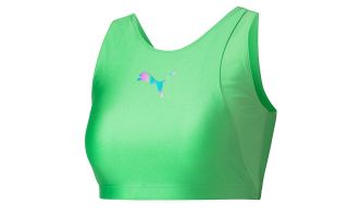 Puma SPORTS BRA EVIDE BRA TOP GREEN WOMEN