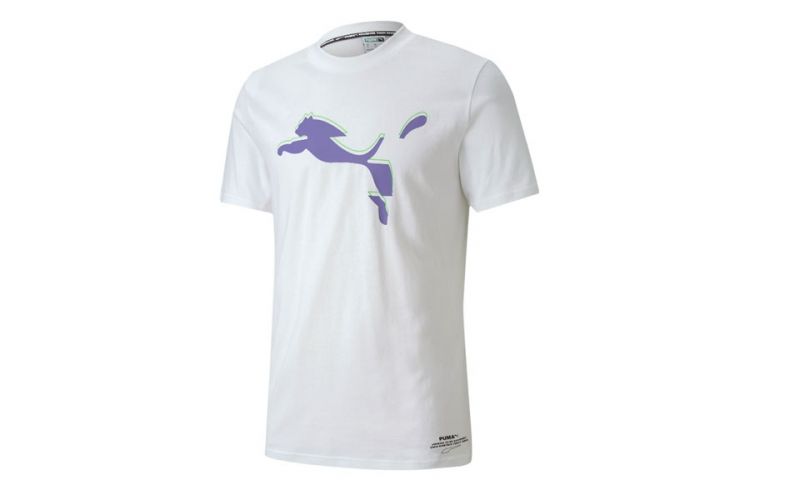 Camiseta Avenir Graphic Blanco Morado
