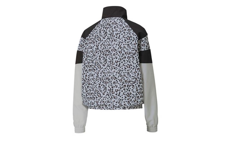 puma leopard print jacket