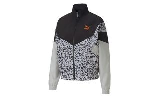 Puma JACKE TFS TRACK AOP WOVEN SCHWARZ DAMEN