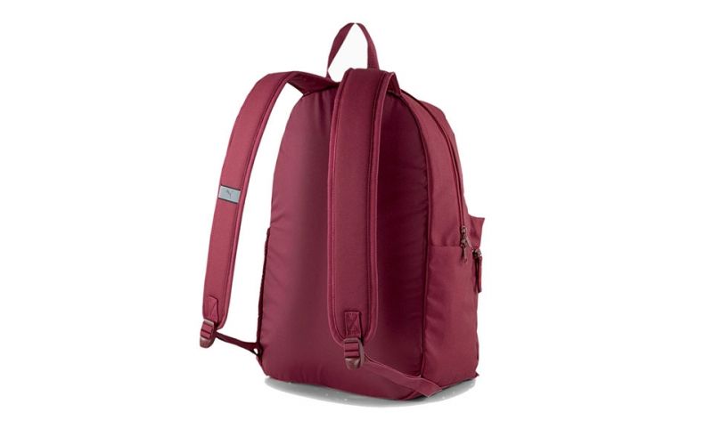 burgundy puma backpack