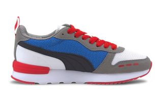Puma R78 JR GRIS AZUL