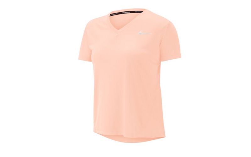 Camiseta Miler V-neck Top Rosa Mujer