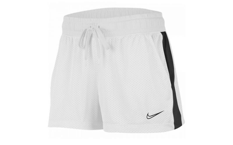 Short Sportswear Mesh Blanc Femme