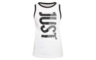 Nike CAMISETA SPORTSWEAR BLANCO NEGRO NIA